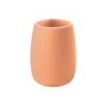 Spirella Sven broskyňová / Téglik na kefky / Polyresin