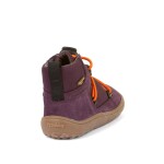 Dievčenská celoročná barefoot obuv TEX TRACK Purple, Froddo, G3110257-6, fialová - 30