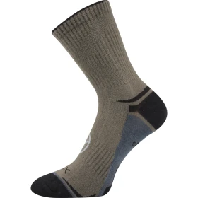 VOXX Optifan 03 khaki ponožky 1 pár 39-42 116433