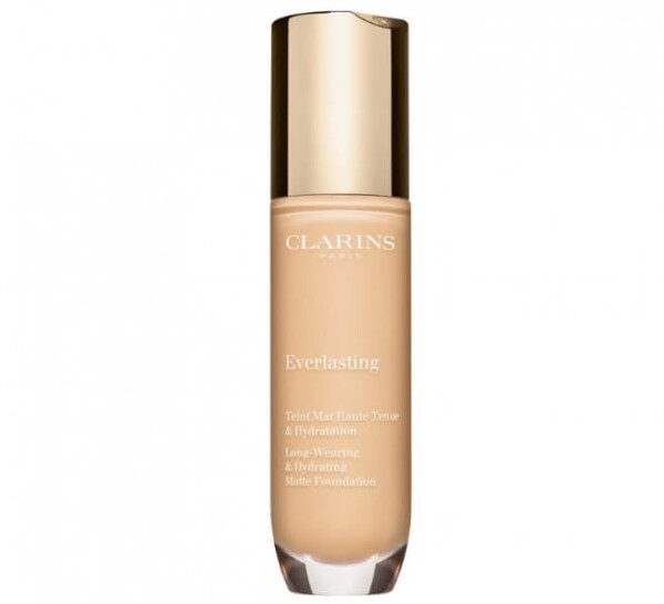 Clarins Dlhotrvajúci hydratačný make-up matným efektom Everlasting (Long-Wearing Hydrating Matte Foundation) 30 ml