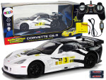 Mamido R/C 1/18 Corvette C6 športové vozidlo. R biela 2,4 g svetlo