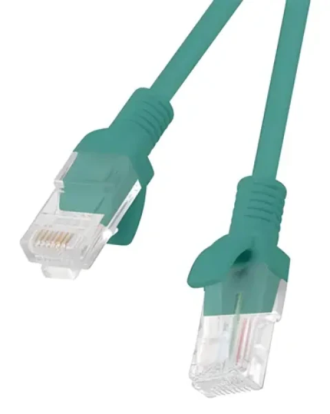 Lanberg CAT5E 3 m zelená / Patch kábel / UTP / RJ45-RJ45 / Fluke Passed (PCU5-10CC-0300-G)