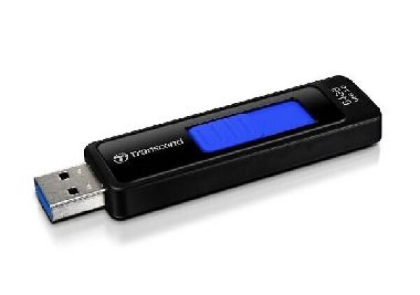 Transcend JetFlash 760 64GB čierno-modrá / Flash Disk / USB 3.2 Gen 1 - (USB-A 3.0) (TS64GJF760)