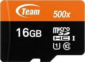 TeamGroup 500x MicroSDHC 16 GB Class 10 UHS-I/U1 (TUSDH16GUHS03)