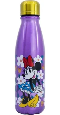 STOR Fľaša na pitie hliníková Minnie / Fľaša na pitie / Hliník / 600 ml (81240)