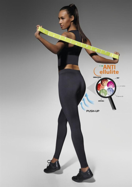 Legíny Riley - Bas Bleu XXL černá