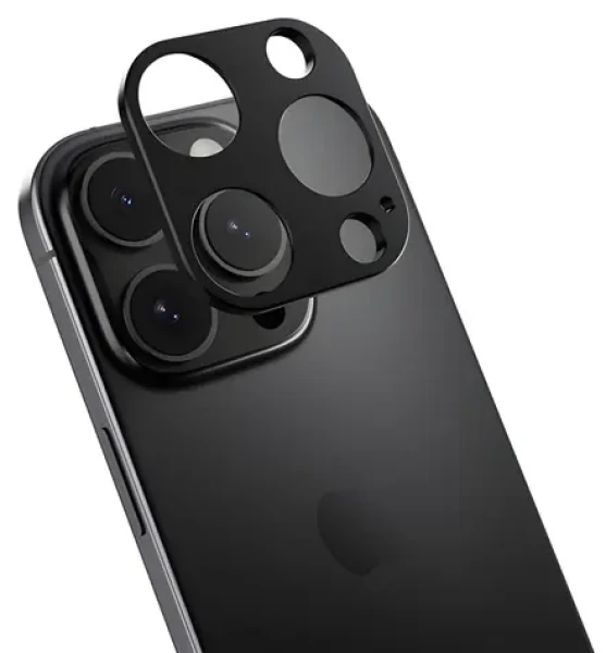 SwitchEasy LenShield Titanium Black / Ochranné sklo šošoviek fotoaparátu / Hliník / Apple iPhone 16 Pro/16 Pro Max (SPH66P028BK24)