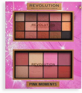 Revolution, Pink Moments Face & Eye Gift Set, sada
