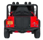 Mamido Detské elektrické autíčko Land Rover Defender 110 SVX Concept červené