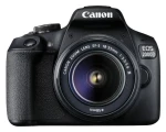 Canon EOS 2000D čierna + EF-S 18-55mm IS + taška SB130 / Digitálna zrkadlovka / 24 MPix / CMOS / Wi-Fi (2728C013)