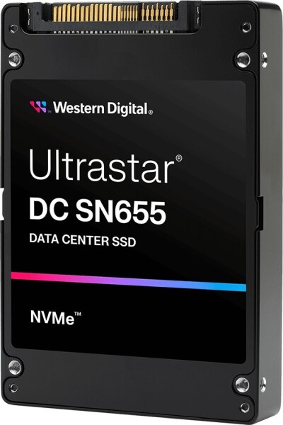 WD WESTERN DIGITAL Ultrastar DC SN655 NVMe SSD - 30.72TB U.3 ISE