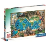 Clementoni PUZZLE Úžasný svet zvierat