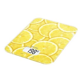 Beurer KS 19 lemon / digitálna kuchynská váha / max. 5 kg / funkcia TARE / g/lb/ml/oz (BEU-KS19LE)