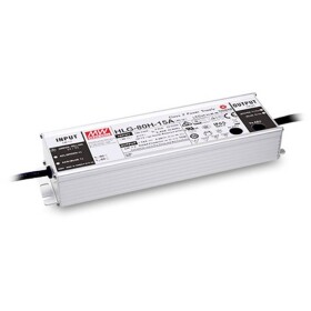 MEAN WELL HLG-80H-24AB LED driver konštantné napätie 81.6 W 2.04 - 3.4 A 22 - 27 V/DC stmievateľný, stmievací funkcie 3v1, nastaviteľný, PFC spínacie obvod,; HLG-80H-24AB