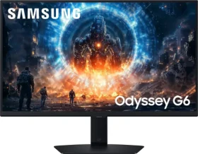 27" Samsung Odyssey G6 FG606 čierna / Monitor / IPS / 2560 x 1440 / 350Hz / DisplayHDR 1400 / HDMI + DP / VESA (LS27FG606EUXEN)