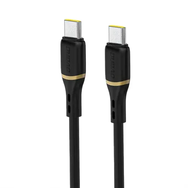Dudao Dátový kábel L25C / USB-C / 60W / 1 m / čierna (204493)