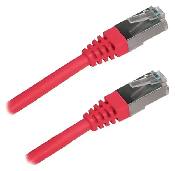 Xtendlan červený / Patch kábel / Cat5e / FTP / 1 m (PK_5FTP010 red)