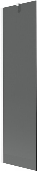 MEXEN/S - Next vaňová zástena FIX 50 x 150, grafit, biela 895-050-000-00-40-20