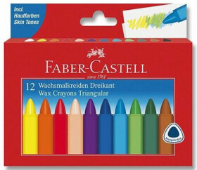 Faber-Castell Voskovky trojboké 12ks (128888)