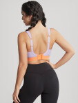 Športová podprsenka Non Wired Bra 7341B fialovo/orange - Panache 80H