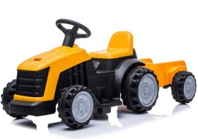 Mamido Detský elektrický traktor s vlečkou žltý