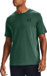 Pánske tričko 1326799 - Under Armour 5XL khaki-tm.Zelená