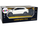 Mamido Elektrické autíčko R/C 1:24 Lamborghini Urus biela 2.4 G svetlá