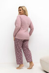 Pohodlné pyžamo pre plnoštíhly model 221186 Forever Pink 4XL