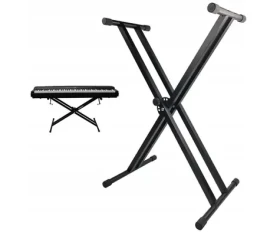MOZOS KSX1 čierna / Klávesový stojan / 30-98 cm (KSX1)