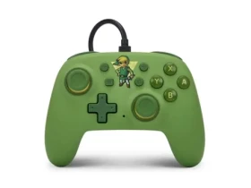 PowerA Nano Controller Toon Link / Herný ovládač / drôtový / USB / Nintendo Switch (NSGP0203-01)