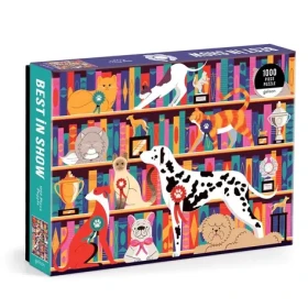Galison Puzzle Maznáčikovia na výstave 1000 dielikov