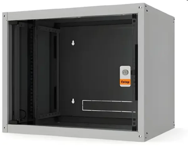 Legrand EVO 16U 600x450 sivá / Nástenný rozvádzač / 19" / nosnosť 65 kg (EVO16U6045)
