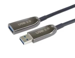 PremiumCord optický AOC kábel USB 3.0 A(M)-A(F) 15m / Predlžovací kábel / Aktívny optický (AOC) (ku3opt15)