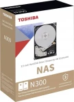 Toshiba N300 8TB / HDD / 3.5 "/ SATA III / Interné