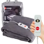 Eldom KT200 Cozy / Elektrická dečka / 180x130 cm / 2 osoby / 3 stupne / 120 W / prateľná (KT200)