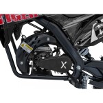 Mamido Detská benzínová motorka RamiGO TIGER 49CC čierna