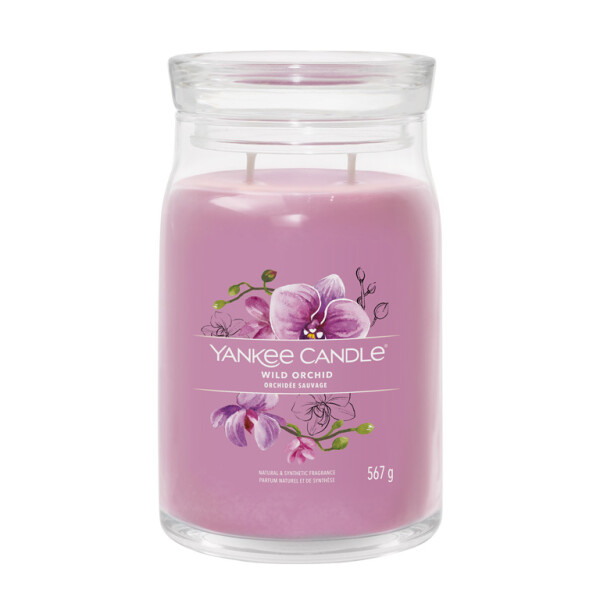 Yankee Candle Signature Wild Orchid veľký pohár 567g / doba horenia až: 90h (5038581128863)