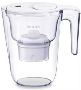 Philips AWP2933WHT biela / filtračná kanvica / 2.6 l / Micro X-Clean Softening + filter / s časovačom (AWP2933WHT/58)