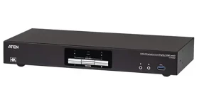 Aten CS1942DP / KVM prepínač / 2x DisplayPort / 4K / USB 3.0 húb / audio / 2:1 (CS1942DP)