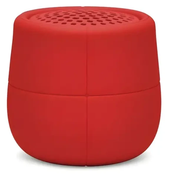 Lexon Mino X červená / Prenosný reproduktor / 3 W / IPX7 / Bluetooth 5.0 / TWS (LA120R9)