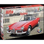 Italeri Alfa Romeo Giulietta Spider 1300 1:24