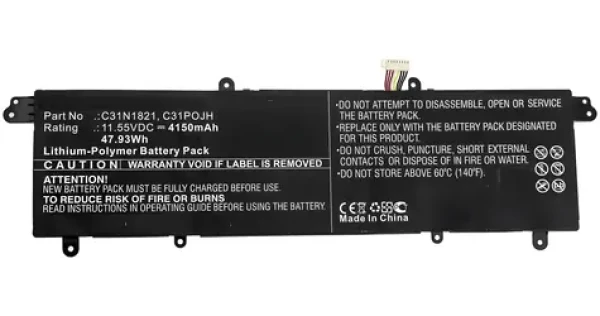 CoreParts Laptop Battery čierna / Batéria pre notebook / Asus UX392 / UX392FA / UX392FN / Vivobook 14 S433FL (MBXAS-BA0253)
