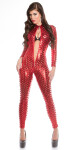 Sexy KouCla wetlook catsuit with two way zip Einheitsgroesse