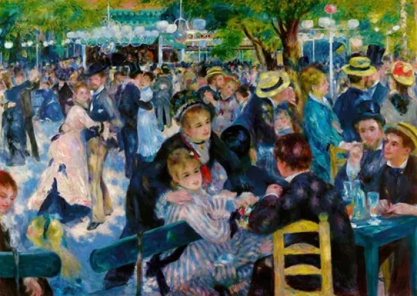 ENJOY Puzzle Auguste Renoir: Tanec v Moulin de la Galette