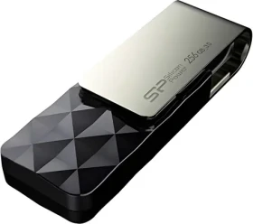 Silicon Power Blaze B30 256GB čierna / Flash disk / USB 3.2 / 90 MB/s (SP256GBUF3B30V1K)