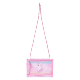 BAAGL Peňaženka na krk Rainbow Unicorn / 14 x 10 cm (A-33112)