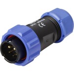 Weipu SP2110 / P 5B II guľatý faston, 1 ks; SP2110 / P 5B II