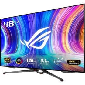 47.5 ASUS ROG Swift OLED PG48UQ čierna / OLED / 3840 x 2160 / 16:9 / 0.1 ms / 450 cd-m2 / 135000:1 / HDMI + DP / Repro (90LM0840-B01970)