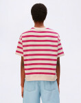 Armedangels Bamikaa Stripe Sweat 3790 undyed-very berry XS