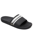 Quiksilver Rivi Slide black white